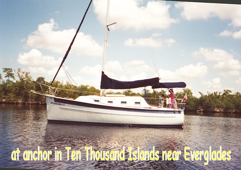 at anchor